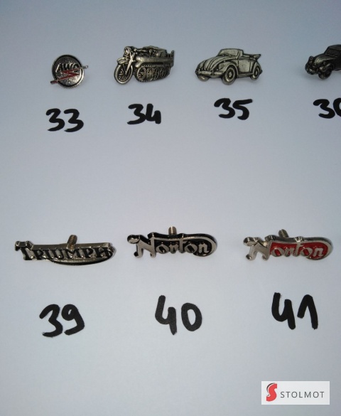 1 PRZYPINKI MOTOCYKLOWE RÓŻNE RODZAJE PRZYPINKA 1 PRZYPINKI MOTOCYKLOWE RÓŻNE RODZAJE PRZYPINKA
